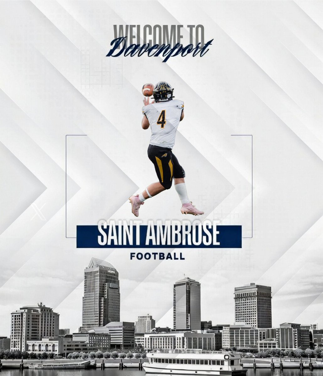 St. Ambrose Football tweet media