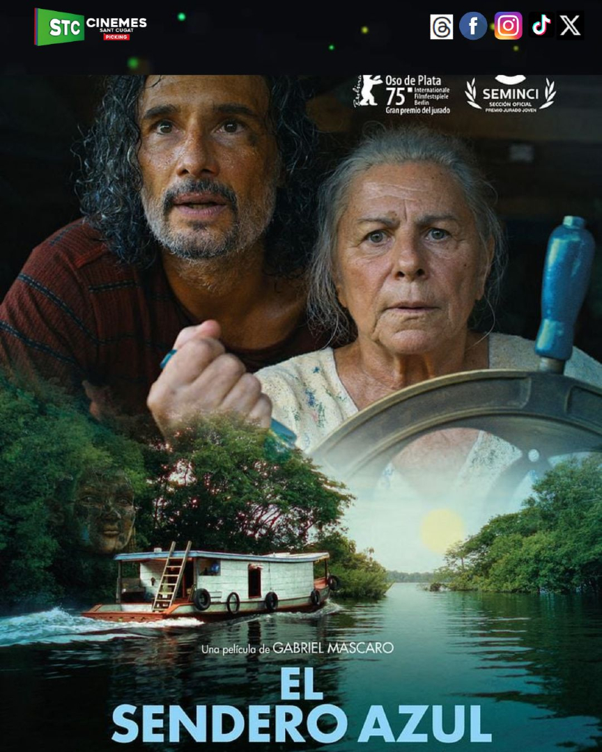 backupcstc's tweet photo. 🎬 DIJOUS · CINEMA D’AUTOR VOSE
El sendero azul
Una proposta delicada i contemplativa que convida a mirar el món des de la calma, la memòria i el pas del temps.
📍 Cinemes Sant Cugat
📲https://t.co/fixA6w70He https://t.co/tJQ1T8VI7i