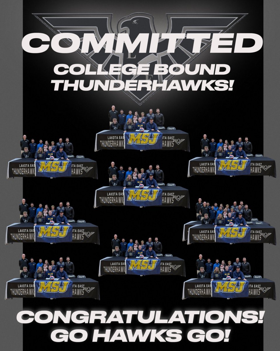 Lakota East Athletes Sign College Commitments!