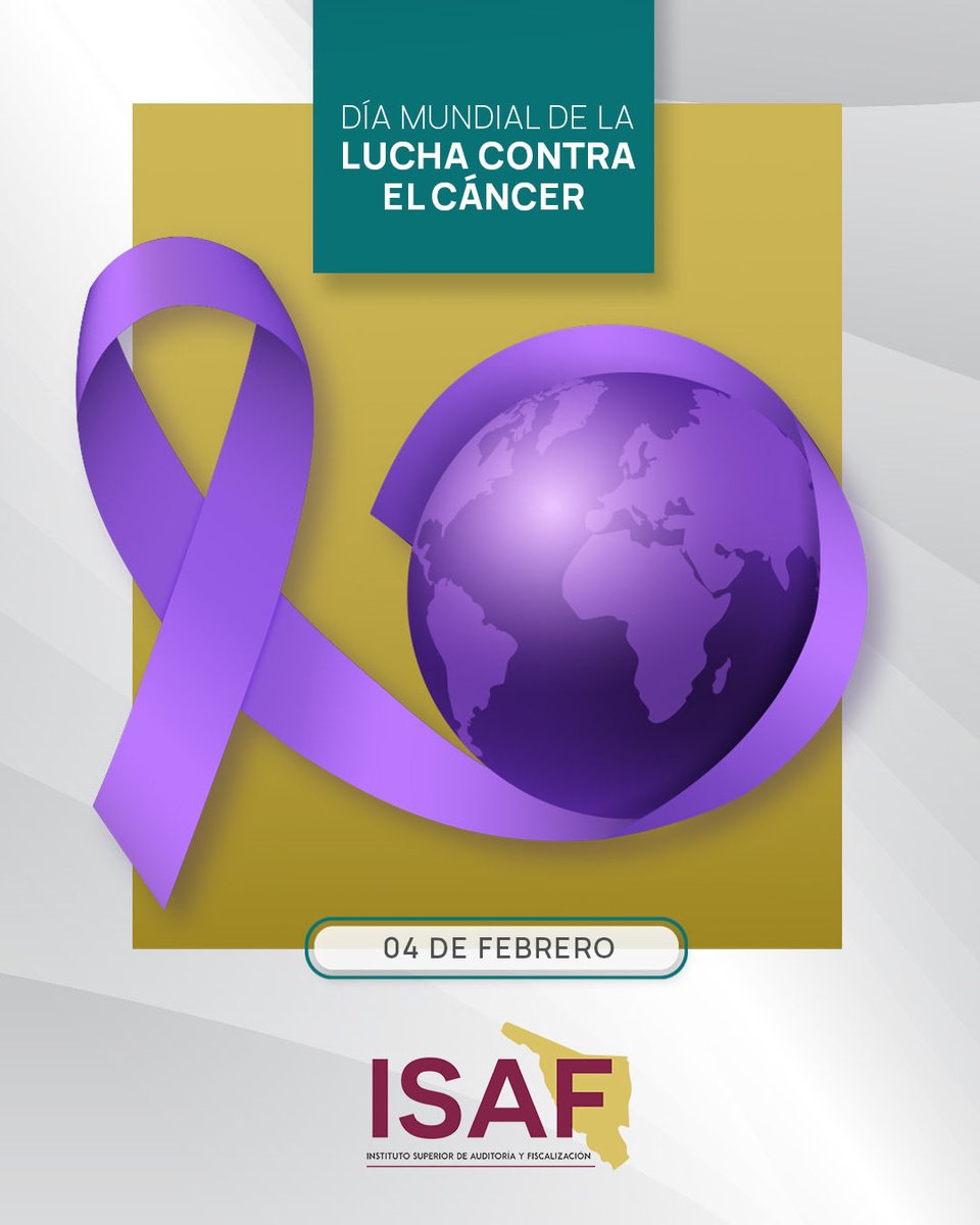 En el #DíaMundialContraElCáncer acompañamos a quienes enfrentan esta enfermedad.
Desde nuestra labor pública, reiteramos la importancia de procesos íntegros que impulsen un entorno más humano.
La prevención y la información salvan vidas.