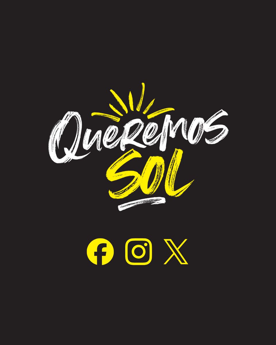 Queremos Sol tweet media