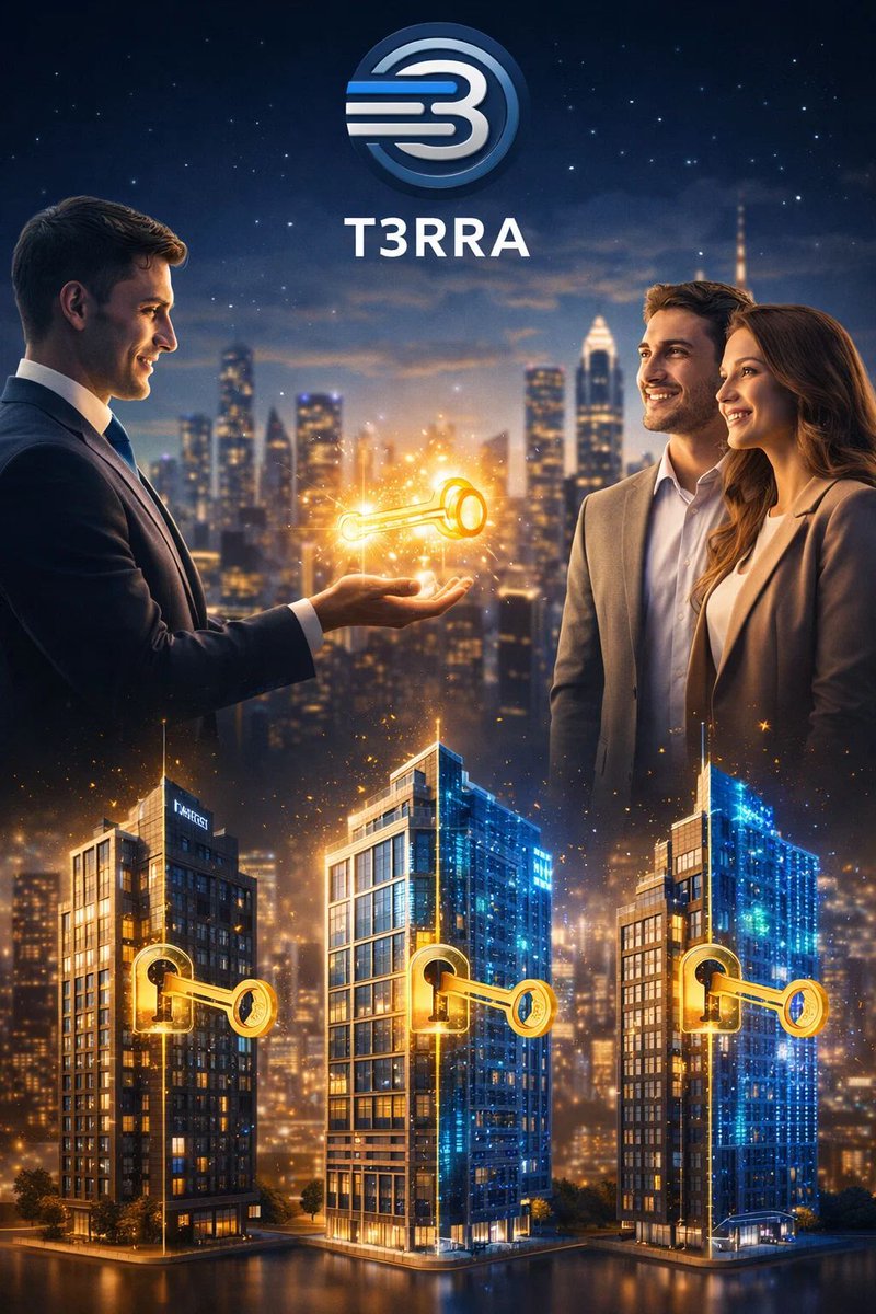 t3rraco's tweet photo. For centuries, property ownership has been plain and boring: buy, hold, wait 😴.

T3RRA modernizes property ownership 🪄. Say goodbye to being locked into one piece of land that your great great grandfather bought. Embrace fractional positions that can be adjusted, diversified, and rebalanced to maximize yield and stability 💰.

Your Real estate is as good as gold now! 🏅

#T3RRA #RealEstate #Tokenization #Gold #Crypto