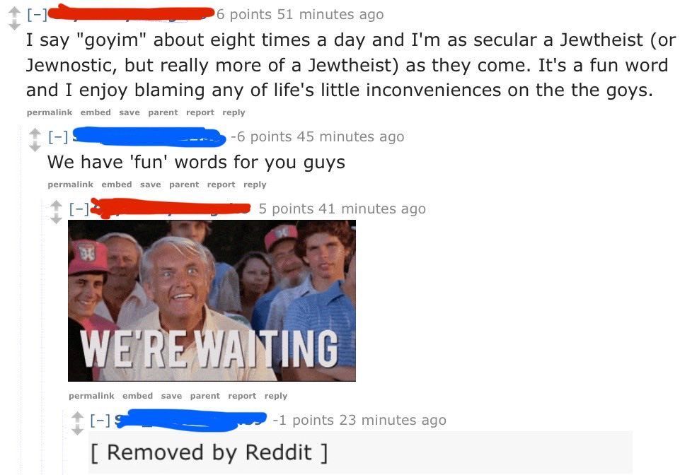 Absolutely incredible things happening on Reddit.