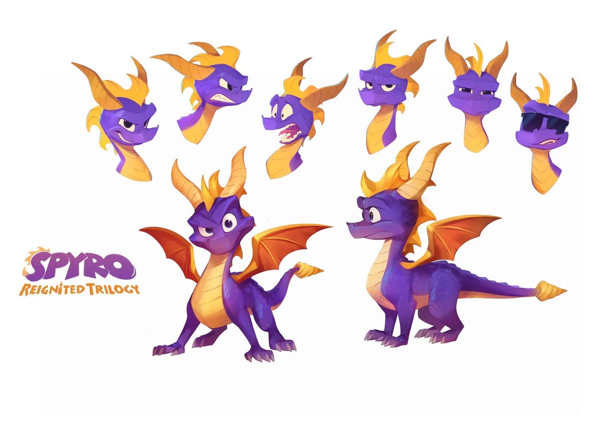 Still easily the best redesign for any main mascot platformer. Reignited Spyro looks simultaneously adorable and badass while still understanding what makes his original design special. I can’t say the same for a lot of other mascot redesigns…