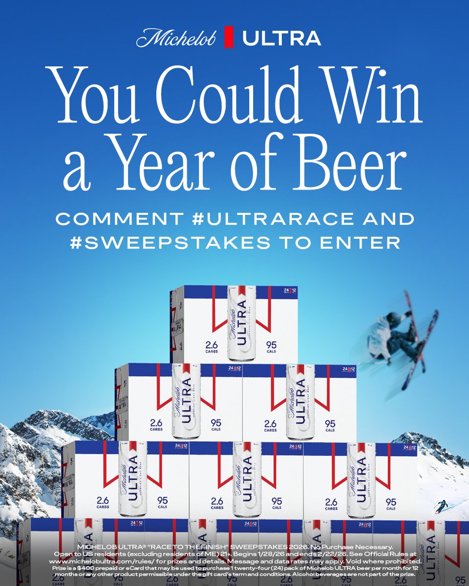 Michelob ULTRA tweet media