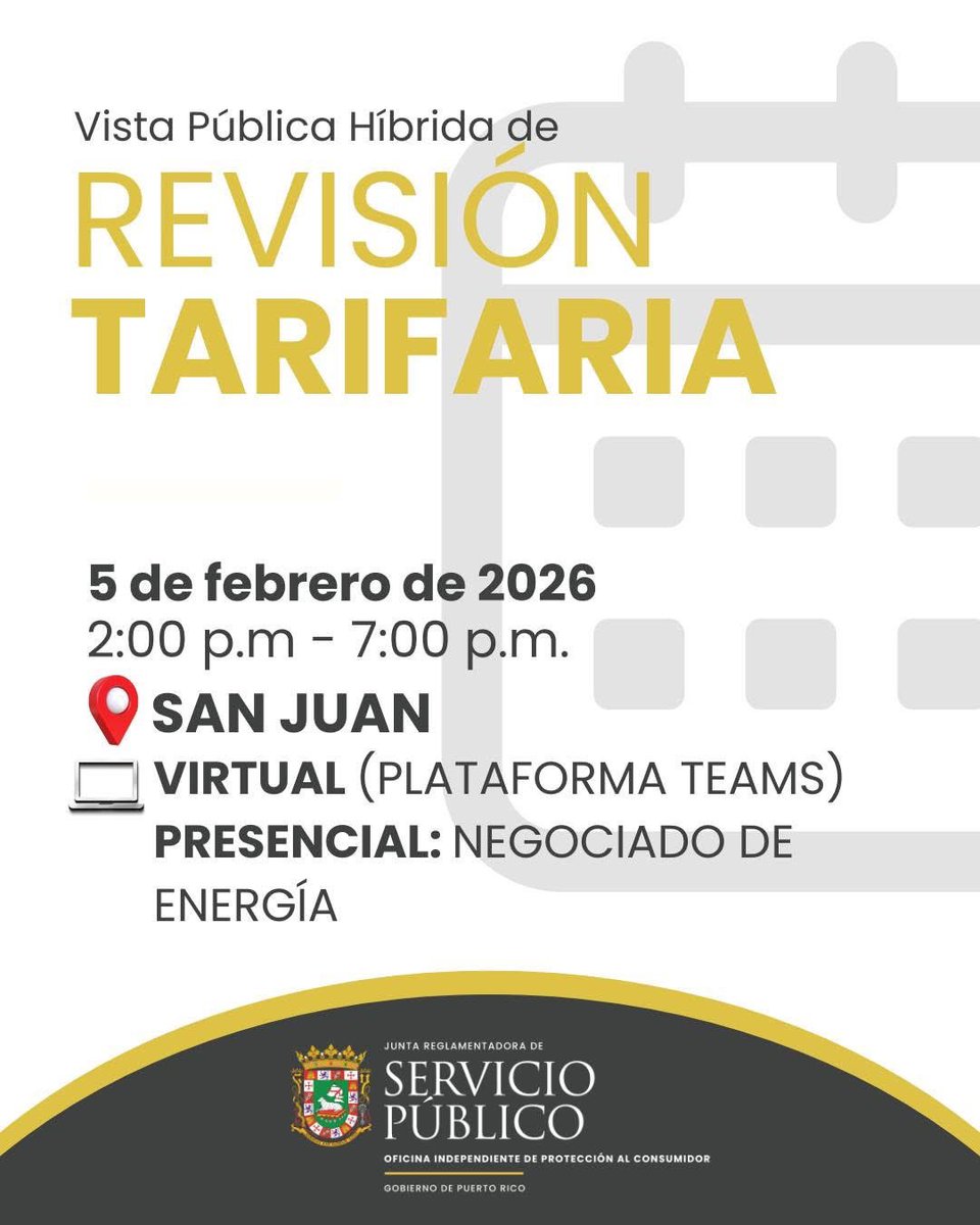 Oficina Independiente de Protección al Consumidor tweet media