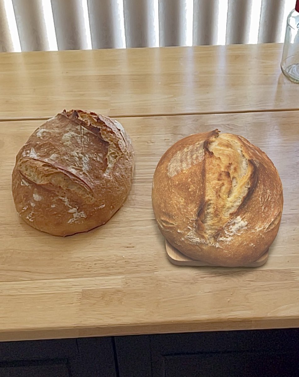 Joseojeda's tweet image. Two loaves. 🍞🍞