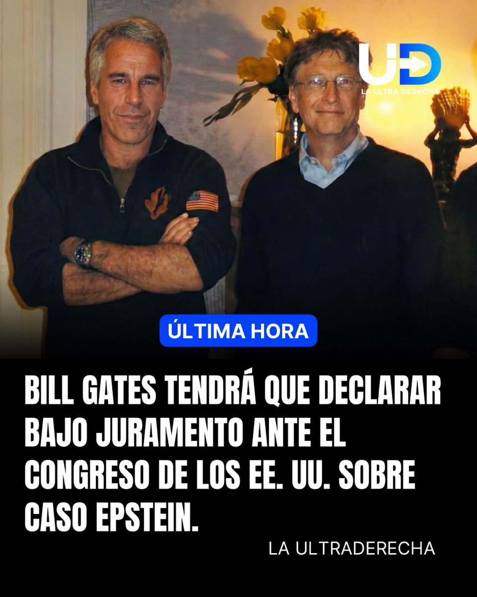 🇺🇸|🚨¡BAJO JURAMENTO! La congresista republicana por Carolina del Sur, <a href="/RepNancyMace/">Rep. Nancy Mace</a> , anunció que se ha citado a <a href="/BillGates/">Bill Gates</a> a declarar bajo juramento sobre el caso Epstein: Nadie está por encima de la ley, “ni los billonarios, ni los poderosos”.