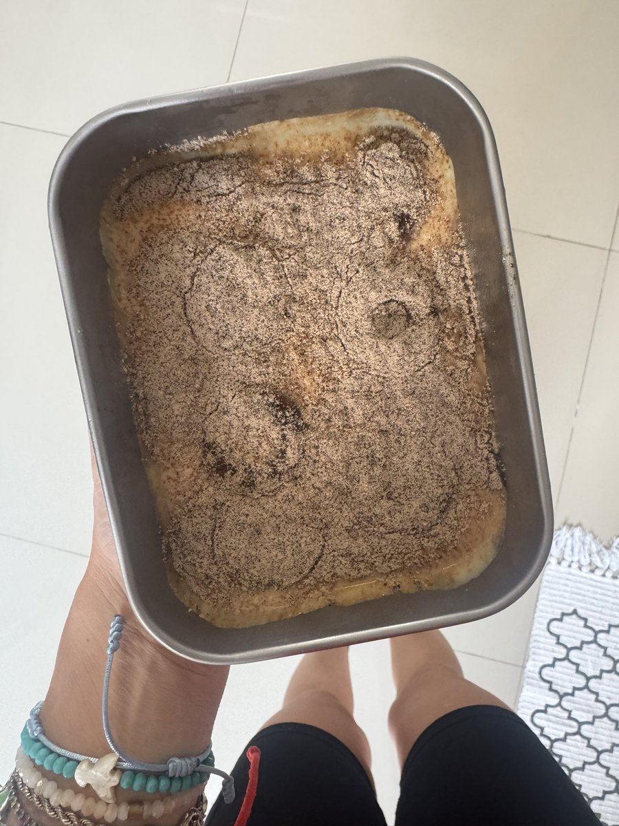 jujuvent's tweet photo. Da série: tá feio mas tá bonito 
Minha versão fit/pós treino do cheesecake japonês https://t.co/OnIsqz2D8D