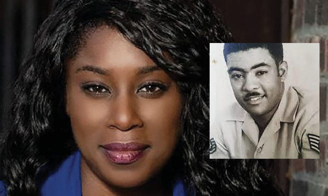 VFWHQ's tweet image. “Service runs in my family. My grandfather was my hero. I grew up watching his pride in serving his country and his community, and I wanted to carry that same spirit forward.” - VFW member @CharlyndaJean Scales vfw.org/media-and-even… #VFW #StillServing #LeadAdvanceServe