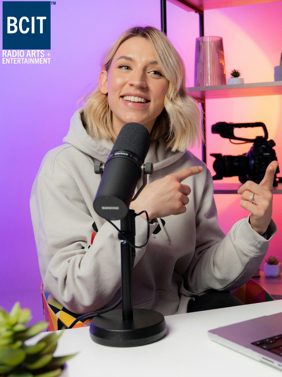 BCITRadioArts's tweet image. Make content employers can see and hear - at BCIT Radio Arts + Entertainment bcit.ca/radio 

#Portfolio #JobReady #BCIT #ContentCreation #ContentCreator #Podcast