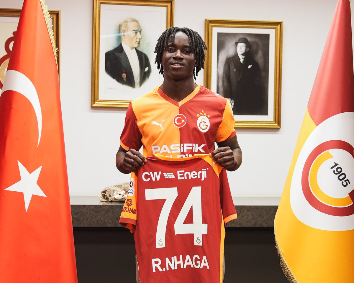 ✍️ Renato Nhaga, Galatasaray’da! 💛❤️