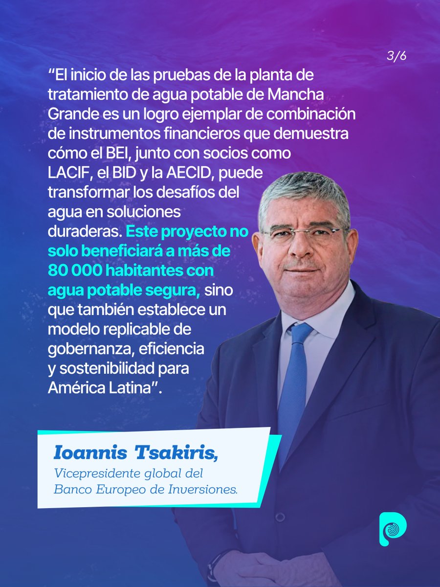 plantripleaaa's tweet photo. 🔉 Estas fueron algunas de las expresiones de los altos delegados internacionales sobre el inicio de la fase de pruebas de la Planta Mancha Grande. ¡Confianza global para el desarollo de Portoviejo!  
 Parte 1/2 https://t.co/3O6CpSrso7