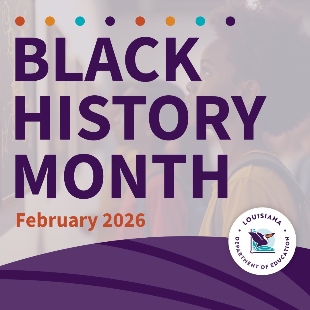 doelouisiana's tweet image. Celebrating #BlackHistoryMonth

#laed