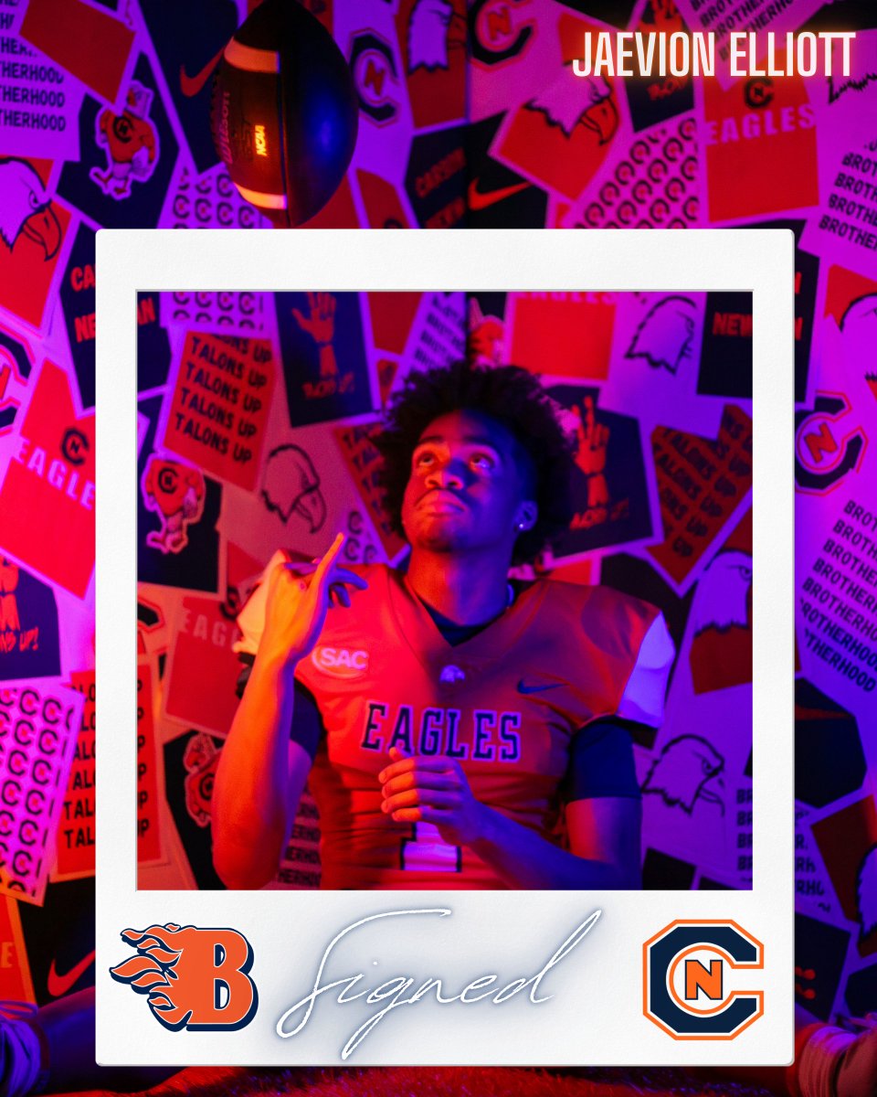 BlackmanFtball's tweet photo. @JElliott2026 is taking his speed and arm to Carson Newman University. 

#WeAreBlackman https://t.co/MU489AGkGh