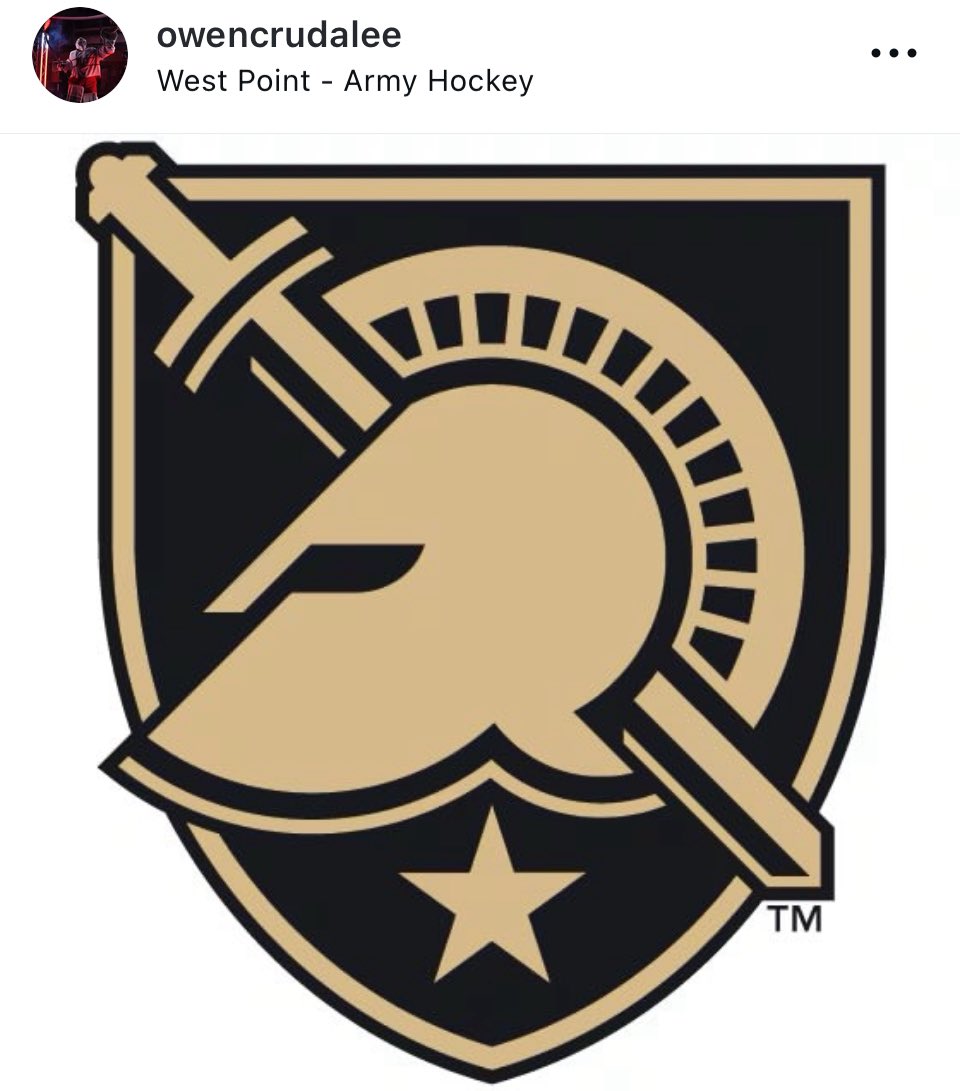 ‼️🚨BREAKING🚨‼️

The Army West Point Golden Knights have received a commitment from Owen Crudale!
🇺🇸🫡

The ‘05 born Goaltender from Poway, CA is playing the 2025-26 season for <a href="/fightingsaints/">Dubuque Fighting Saints</a> (13 GP- 3.26 GAA- .888 SV%)