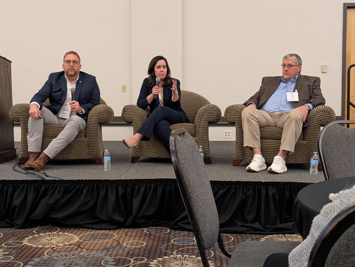 Taking the stage is Josh Wood, Director of Operations at Bridges Health, Bethany Stewart, Administrator at Elk Crossing in Duncan, OK, and Will Griffin, COO at Bridges Health - Bridging Generations: The Benefits of Intergenerational Programs in LTC. 

#LeadershipConference