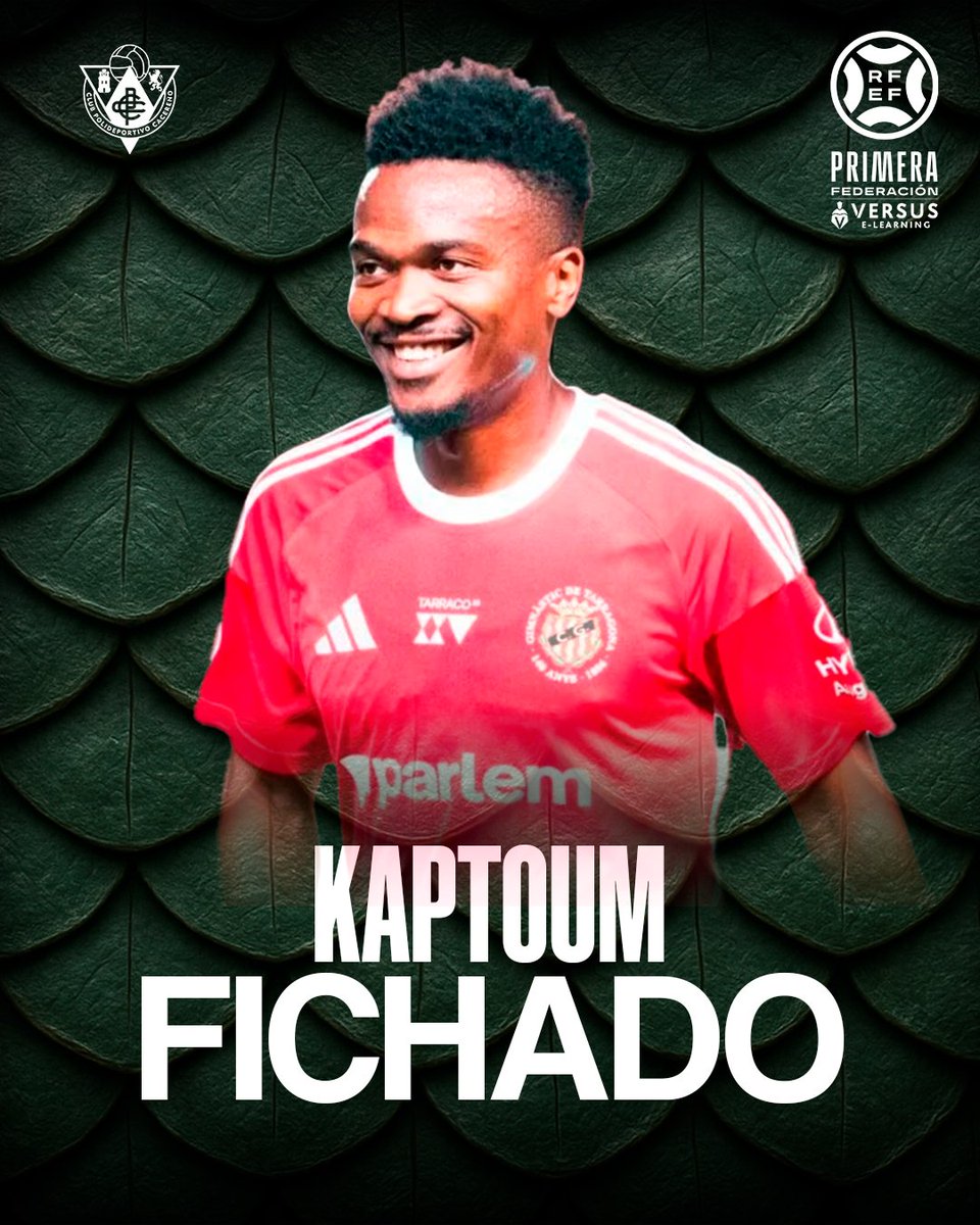 🎯 El #CPCacereño incorpora al mediocentro <a href="/Kaptoum5/">Wilfrid Kaptoum</a> 

🔙 Estuvo en <a href="/NASTICTARRAGONA/">NÀSTIC DE TARRAGONA</a> 
⚽️ Experiencia en España (<a href="/FCBarcelona_es/">FC Barcelona</a>, <a href="/RealBetis/">Real Betis Balompié 🌴💚</a>, <a href="/U_D_Almeria/">UD Almería</a>, <a href="/UDLP_Oficial/">UD Las Palmas</a>) e internacional.

🤗 ¡Bienvenido a #LaOrdenDelDecano!

➡️ bit.ly/4rAkOhV

#EligeCreer #AúpaCPC