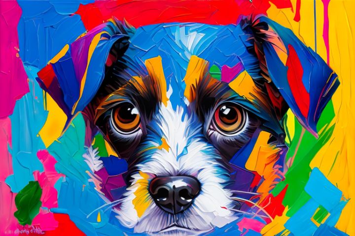 Art of the Day! "Cuty-puppy". Buy at: ArtPal.com/Syfor4?i=27151…