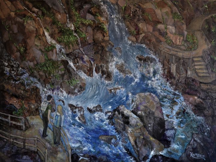 Art of the Day! "Nature's Power". Buy at: ArtPal.com/michaelhartste…