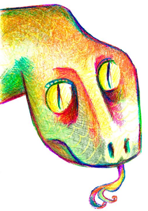 jpveiga3's tweet photo. Art of the Day! "Pencil Snake". Buy at: https://t.co/YOAy2CzLwl https://t.co/Y2VorJGYgo