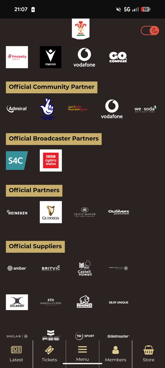 Lots mentioning <a href="/PrincipalityBS/">Principality Building Society</a> but there are also <a href="/MacronSports/">Macron</a> <a href="/VodafoneUK/">Vodafone UK</a> <a href="/Heineken/">Heineken</a> and others here who need to be made aware how toxic the <a href="/WelshRugbyUnion/">Welsh Rugby Union 🏴󠁧󠁢󠁷󠁬󠁳󠁿</a> is becoming. #ospreys #wruout #y11