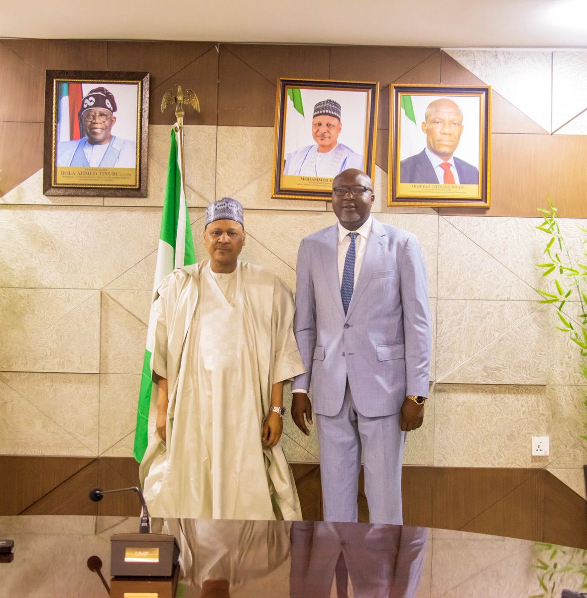 cacnigeria1's tweet photo. MINISTER OF INFORMATION APPLAUDS CAC’S CONTRIBUTION TO ECONOMIC GROWTH 

The Corporate Affairs Commission (CAC) has been applauded for playing a significant role in the growth of the Nigerian economy in the last 35 years.

The Minister of Information and National Orientation, Mohammed Idris, gave the commendation today in Abuja when he received the Registrar-General and Chief Executive Officer, CAC Hussaini Ishaq Magaji, SAN in his office. 

The minister noted with delight that registering a company was no longer a herculean task in view of the reforms embarked upon by the CAC in line with President Bola Ahmed Tinubu’s reforms. 

“ It is heartwarming that Nigerians can now register companies online in the comfort of their homes”, the minister said. 

He also noted with delight that the CAC equally played a significant role in achieving the delisting of Nigeria from the grey list of Financial Action Task Force (FATF) in the last quarter of 2025. 

As a result, the minister said Nigeria is no longer a country of concern on many economic matters, especially terrorism financing and money laundering amongst others. 

Mohammed Idris therefore congratulated the CAC on recording many milestone achievements especially in the last three years through the use of technology. 

Earlier speaking, the Registrar-General/CEO CAC, Hussaini Ishaq Magaji, SAN, highlighted some of the reform initiatives embarked upon by the Commission, especially the development and deployment of Artificial Intelligence in its processes, beginning with the start-to-finish registration of business names within minutes. 

While unveiling plans by the commission to celebrate its 35th anniversary beginning February 6, 2026, the CAC boss also revealed the deployment of a new website embedded with an AI lawyer assistant to further deepen ease of doing business.