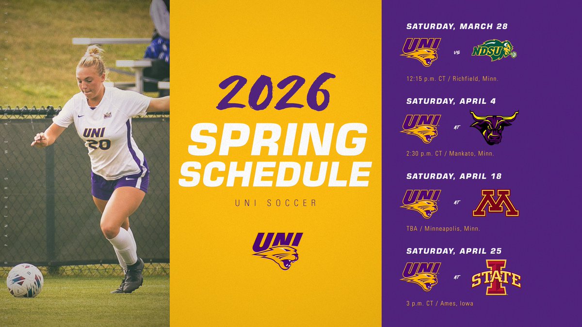 UNI Soccer tweet media
