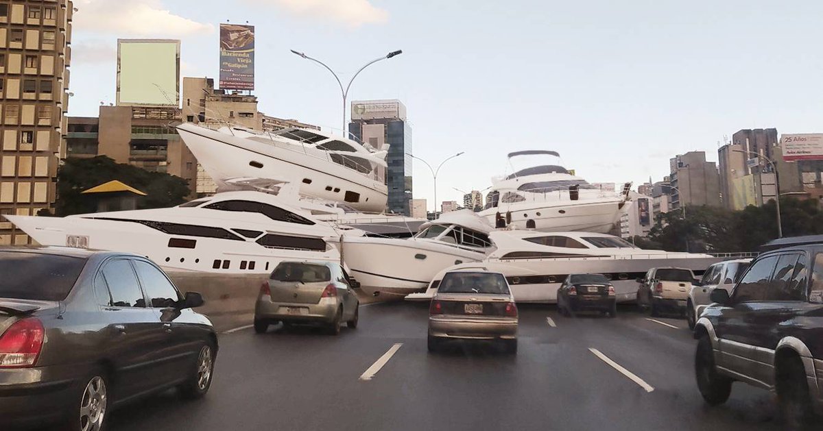 Testaferros protestan en Caracas exigiendo liberación de Alex Saab ow.ly/okCv50Y92aL