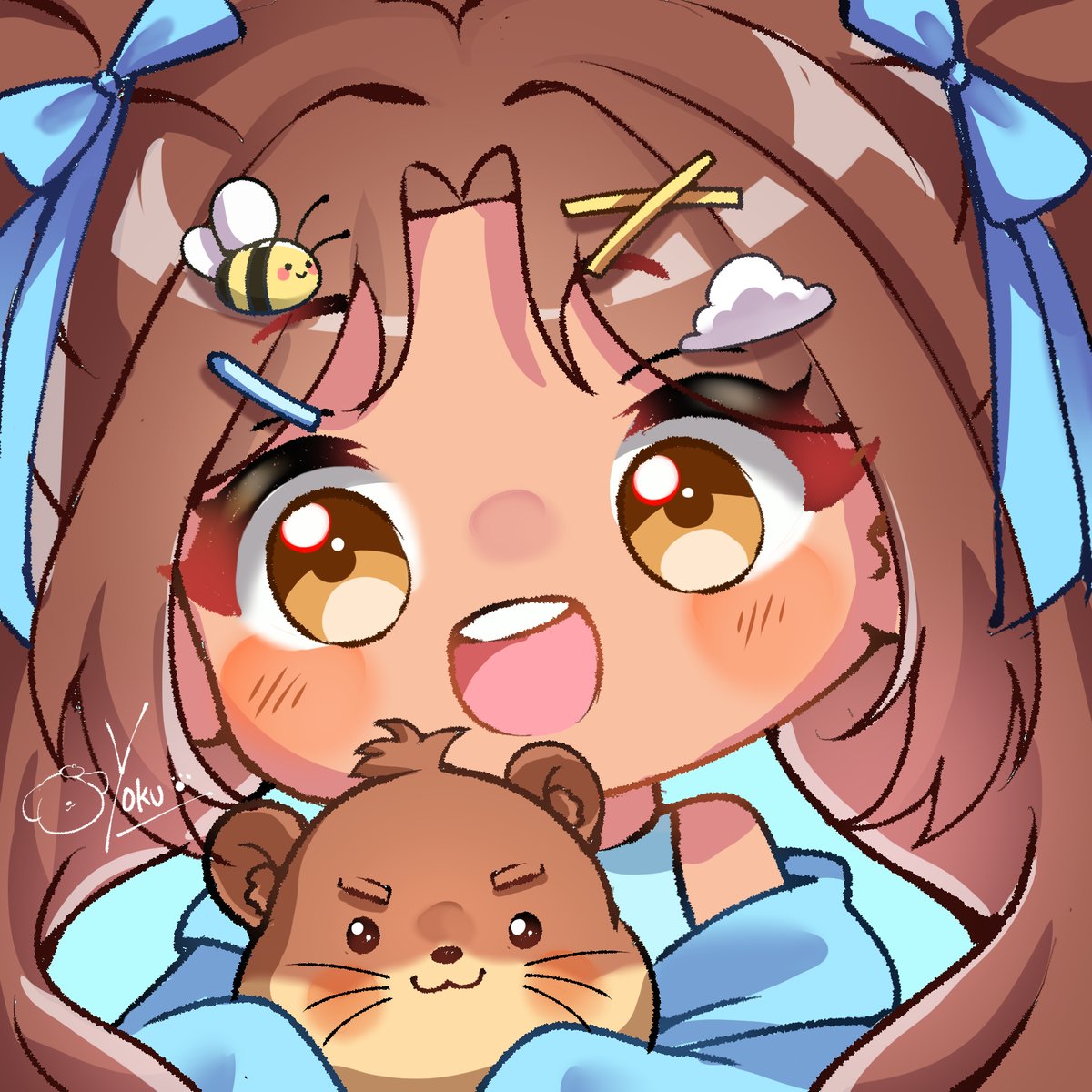 Yokuu ฅ՞•ﻌ•՞ฅ 💛 COMMS OPEN! tweet media