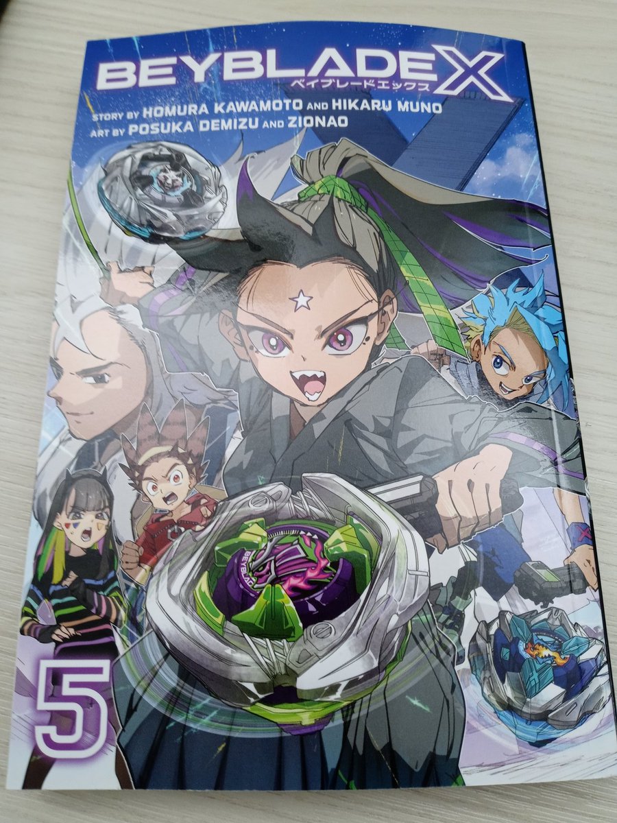 Got my hands on volume 5 of Beyblade X 😎 #beyblade #BEYBLADEX