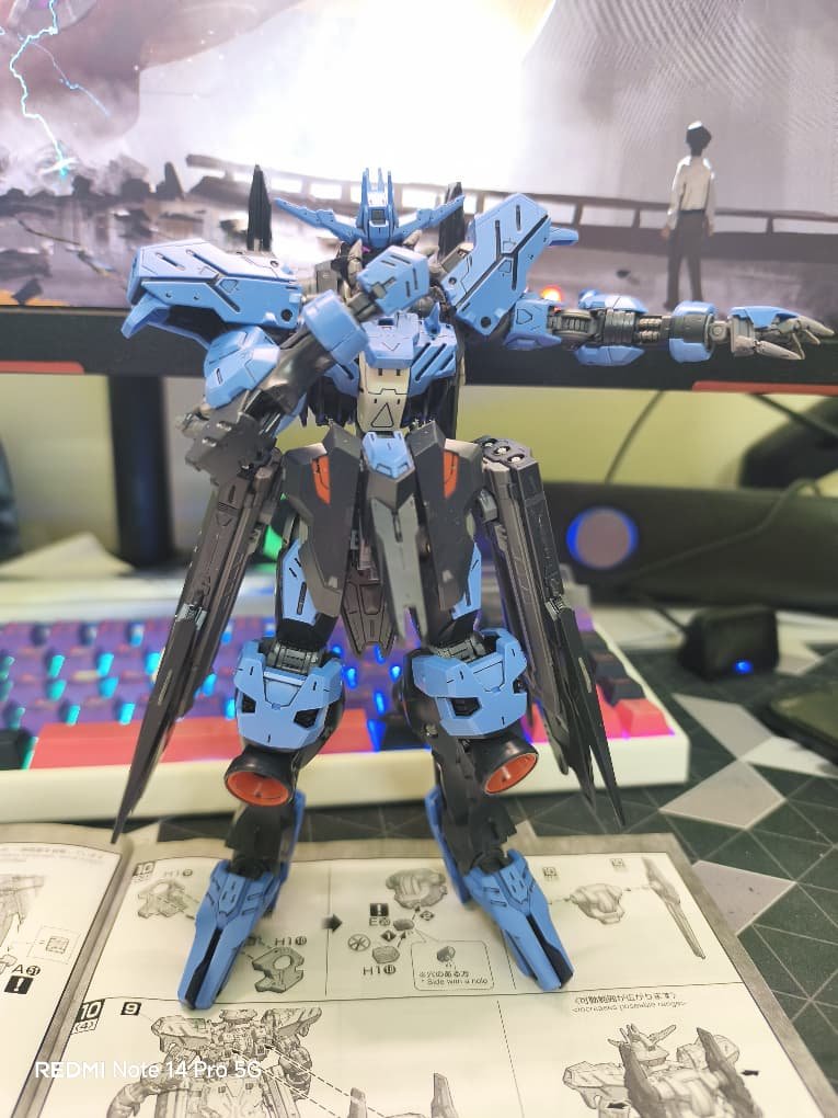 MG Vidar done, when free will do apply decal n more posing