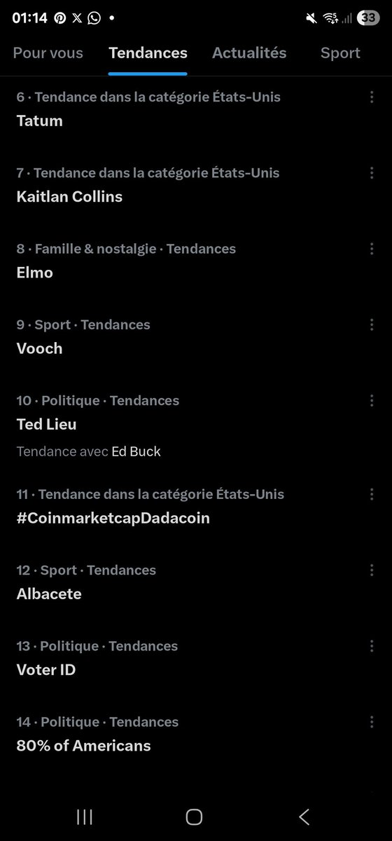 Yesterday our hashtag  reached the trends in the United States a symbolic milestone that reflects the growing momentum around DADACOIN. 

This visibility didn’t happen by chance: it comes from community engagement, organic amplification, and increasing interest spreading beyond