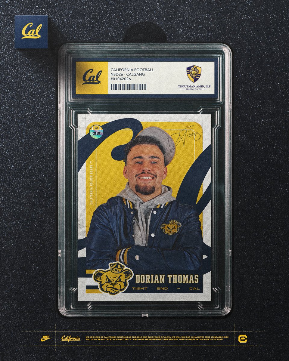 Cal Football tweet media