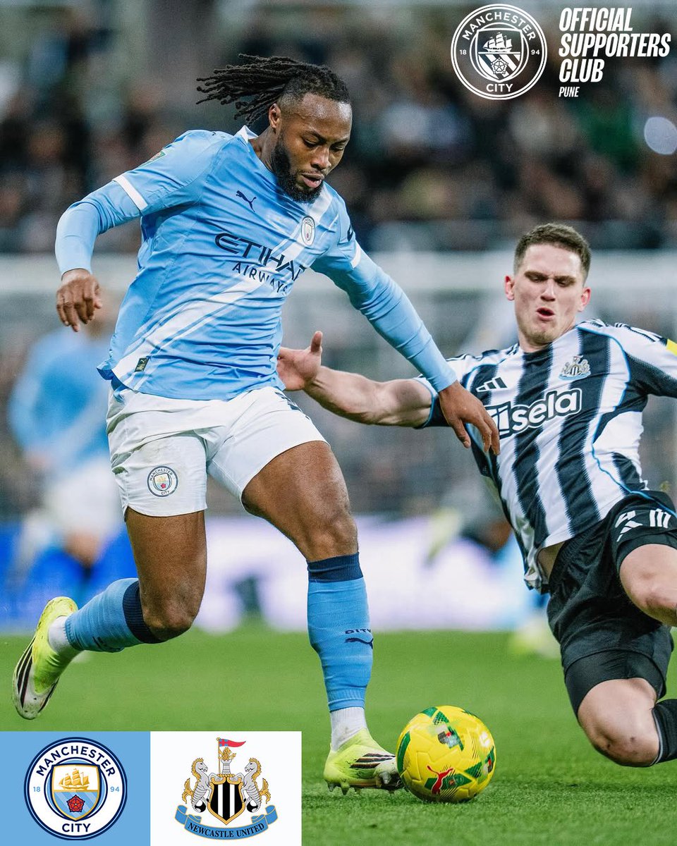 ManCityPune's tweet photo. Match Day 

🩵 @ManCity Vs @NUFC 🧜‍♂️ 
🏆 @Carabao_Cup 
📅 5th February 2026, 1:30 AM 🕘

#ManCity #ManCityOSC #ManCityPune #CarabaoCup #CityVsNewcastle https://t.co/yRVKrpwMDg