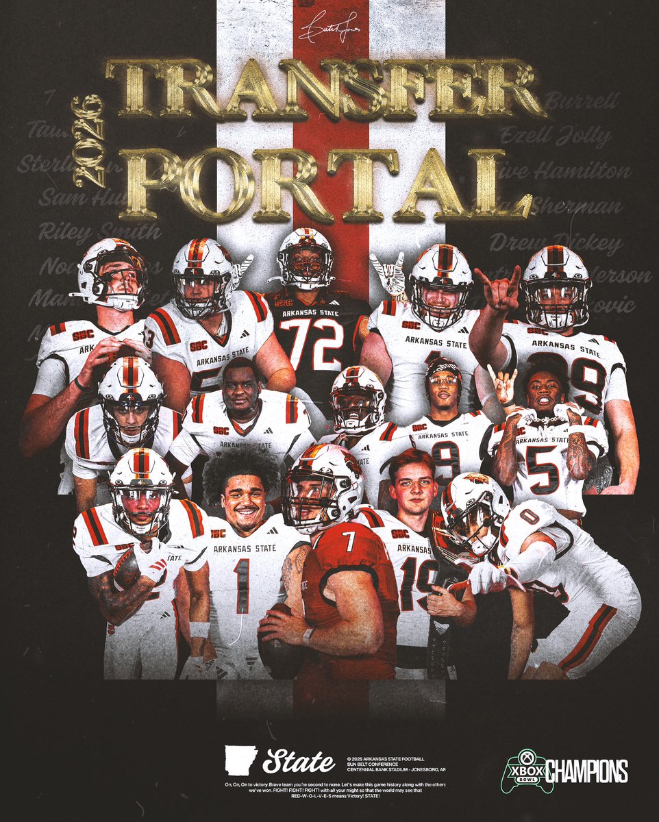 Arkansas State Football tweet media