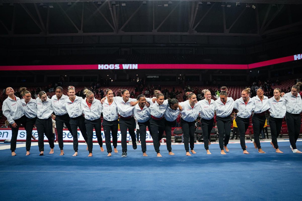 Arkansas Gymnastics 🐗 tweet media