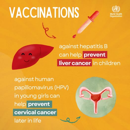 🤔¿Sabías que hay vacunas para prevenir el cáncer?
👉Vacuna antihepatitis B previene el carcinoma hepatocelular
👉Vacuna antivirus papiloma humano evita el cáncer cervicouterino
¡Aportes de la inmunología a la lucha contra el cáncer, disponibles en Cuba!