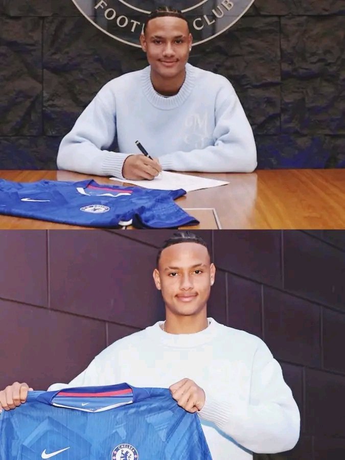 manlikeicy's tweet image. Congratulations to Chelsea Academy attacker Mathis Eboue as he signed his first professional contract with the club following his 17th birthday.

Congratulations to you once again Mathis! 👏