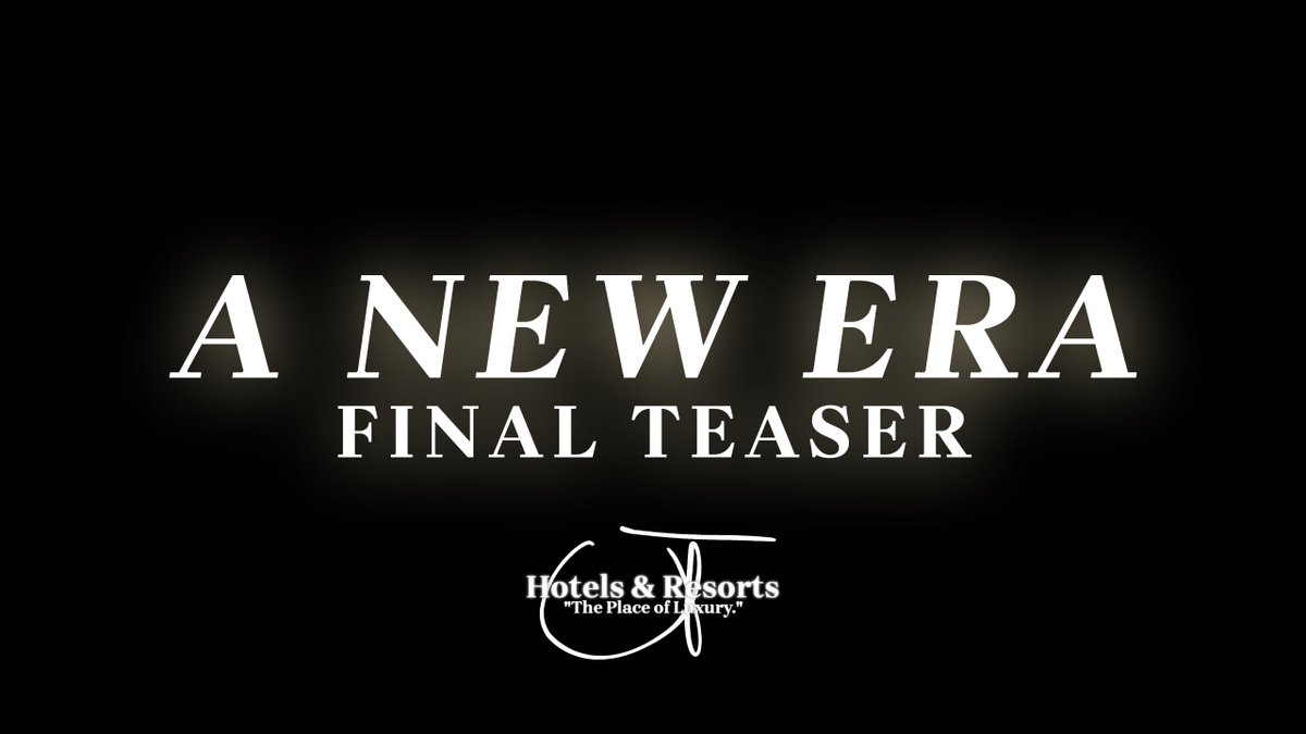 "A New Era" Final Teaser (&amp; Reveal Date)

Out now.

youtu.be/_WVQDljk0i8