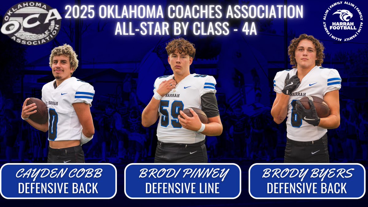 Harrah Football tweet media