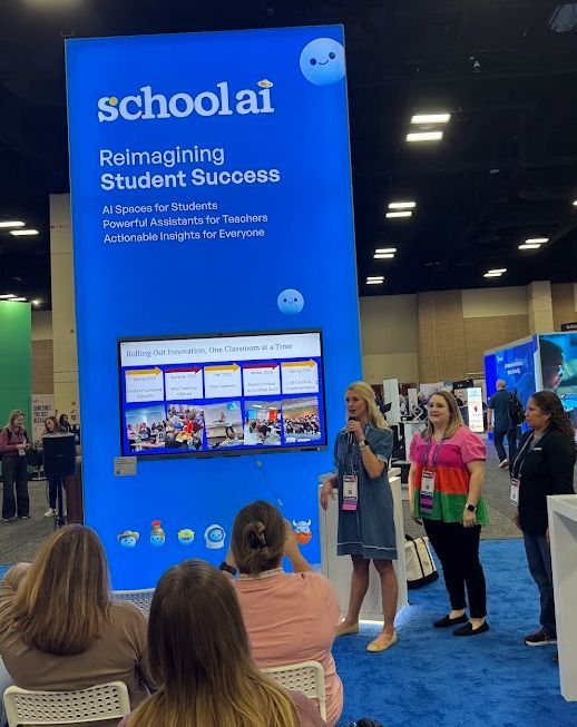 mrshowell24's tweet photo. From rollout to runway ✈️
Madeline Cornelius, Amanda Reed, and @Cynthia_EdTech (@DPISD) shared how SchoolAI took off in their elementary classrooms—real teachers, real impact.
#TCEA #SchoolAI #ElementaryEd @GetSchoolAI https://t.co/7ZH446fuS6
