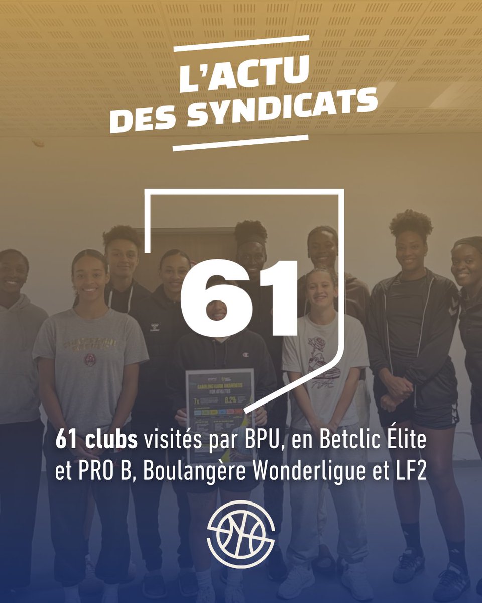 FNASS_'s tweet image. Informer, prévenir : les maîtres-mots de la tournée du @SNBasket1 qui va à la rencontre de ceux qui font vivre le basket professionnel :
7️⃣6️⃣7️⃣ joueurs,
6️⃣1️⃣ clubs,
7️⃣ centres de formation (en cours).

Un joueur, une joueuse bien informé, c’est un sport plus sain, fort &amp;amp; durable.