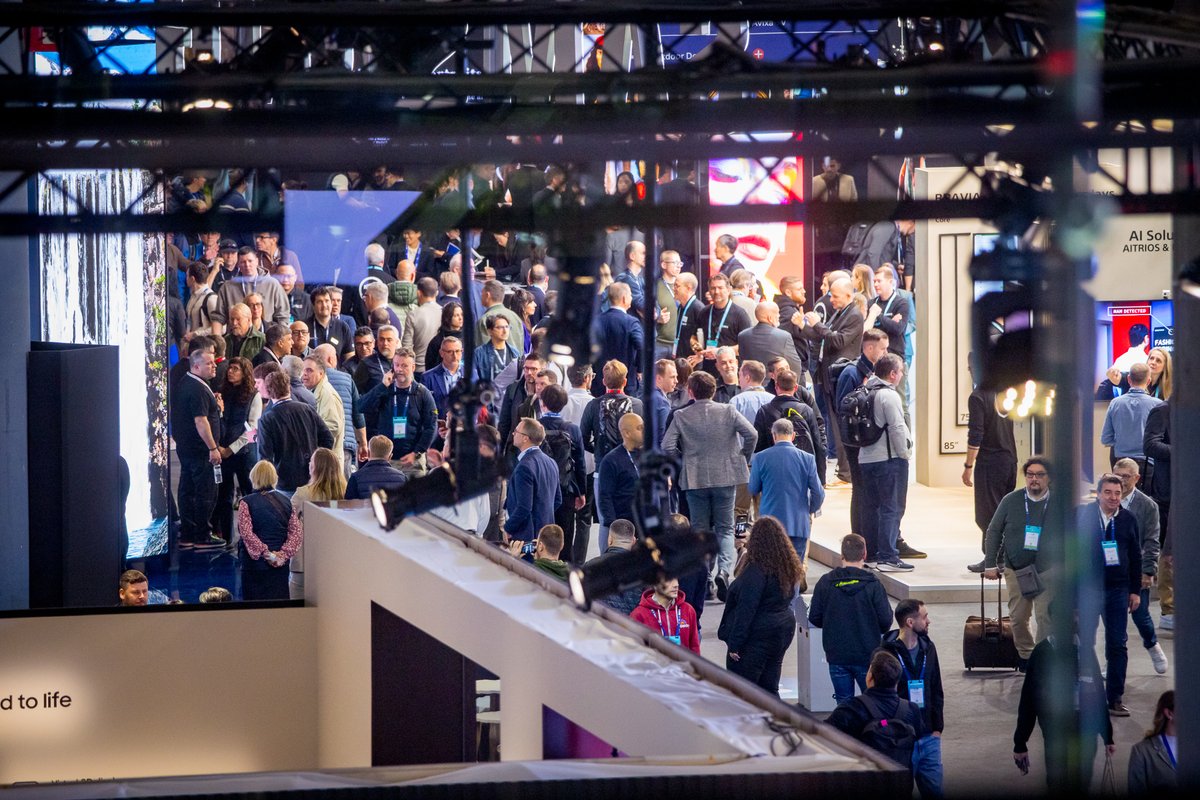 ISE_Show's tweet image. The day is almost done, thank you for the crowds, the conversations, and the inspiration you brought to Day 2 of ISE 2026.
🟠🟡🟣🟢 #ISE2026 #PushBeyond #AVTweeps