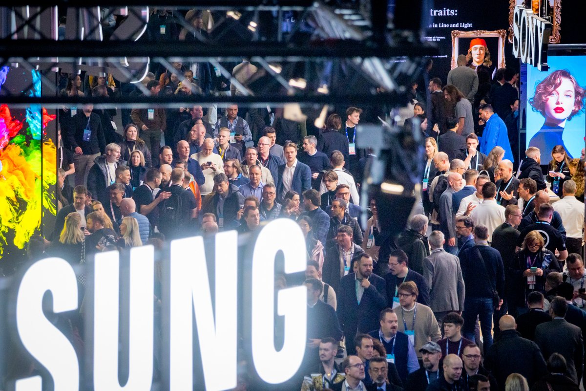 ISE_Show's tweet image. The day is almost done, thank you for the crowds, the conversations, and the inspiration you brought to Day 2 of ISE 2026.
🟠🟡🟣🟢 #ISE2026 #PushBeyond #AVTweeps
