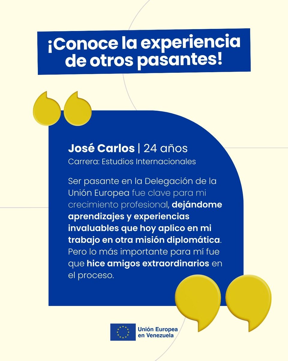 Unión Europea en Venezuela 🇪🇺🇻🇪 tweet media