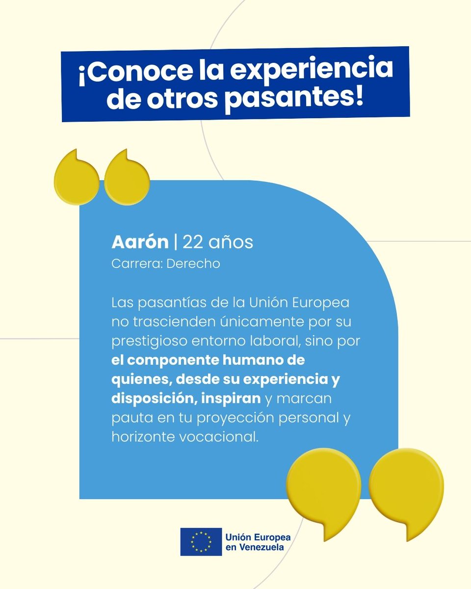 Unión Europea en Venezuela 🇪🇺🇻🇪 tweet media