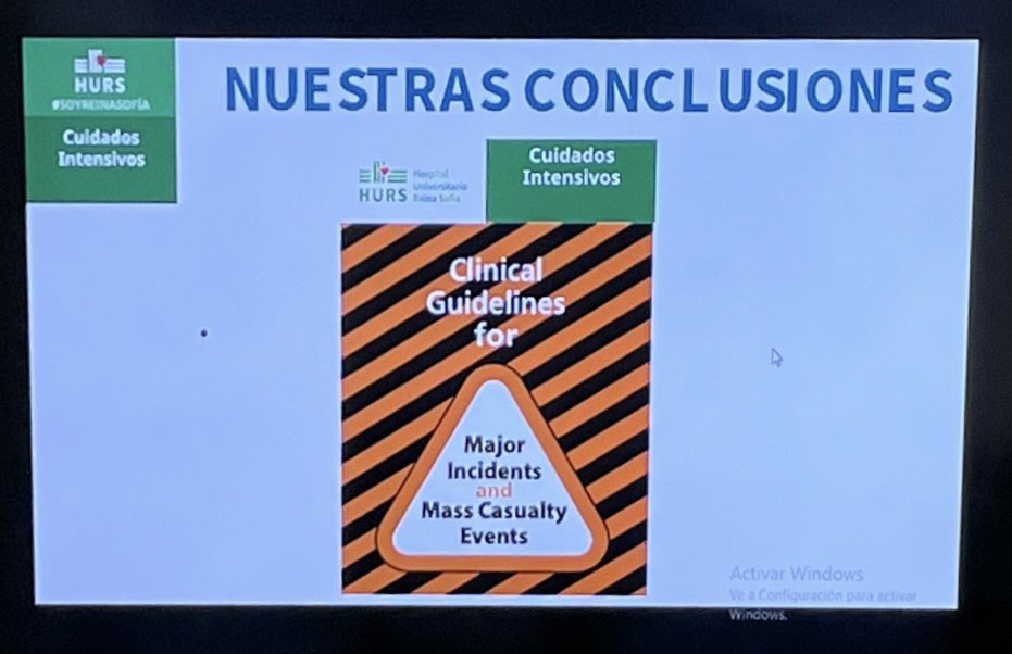 Cuidados Intensivos Hospital Reina Sofia tweet media