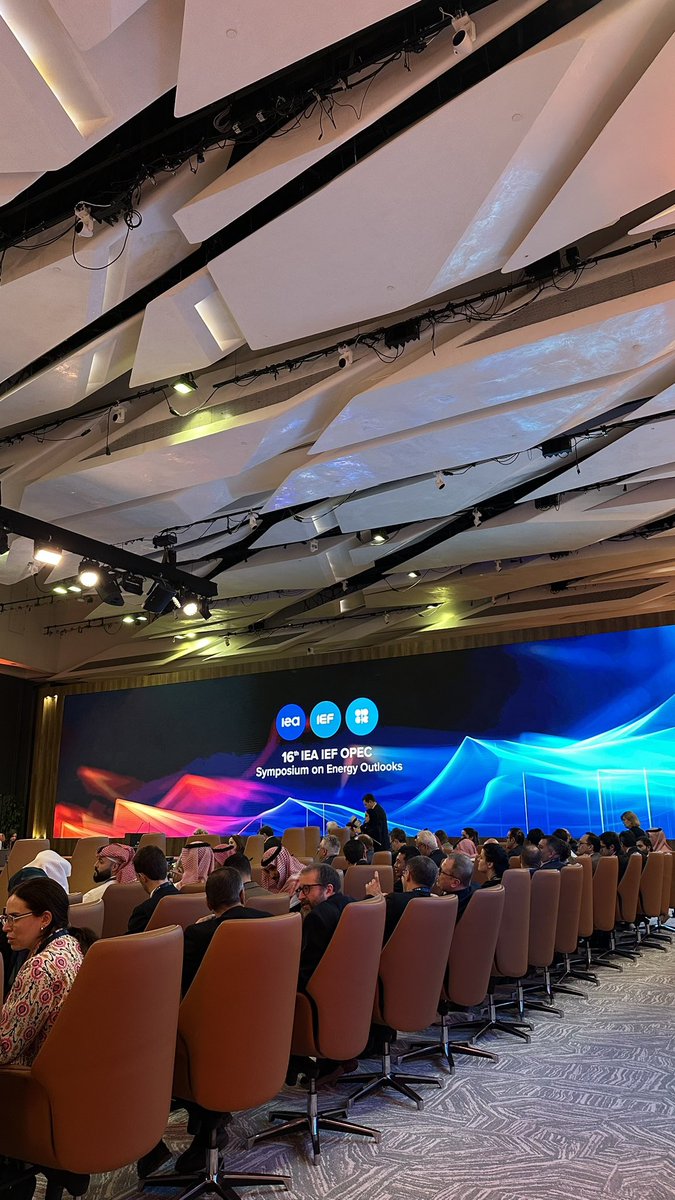 lujainksu's tweet photo. It was a pleasure to contribute to the organization of the 16th IEA–IEF–OPEC Symposium on Energy Outlooks held at KAPSARC, Riyadh.

I was responsible for registration and welcoming delegates, supporting the smooth flow of the event and ensuring a professional experience for attendees.

The symposium brought together senior policymakers and industry leaders to discuss global energy outlooks, market resilience, and energy security, highlighting the importance of collaboration in the evolving energy landscape.

My sincere thanks to everyone who contributed to the success of this event.

I was also delighted to meet HRH Prince Abdulaziz bin Salman bin Abdulaziz Al Saud, Minister of Energy.

#IEA #IEF #OPEC
#EnergyOutlooks
 #EnergySecurity
#KAPSARC