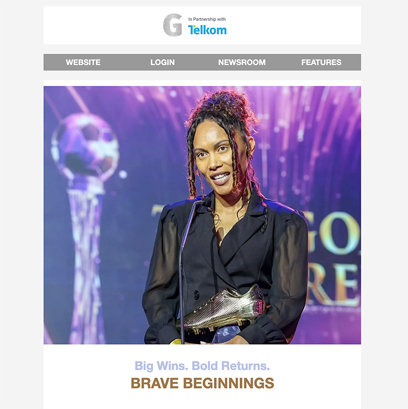 The #AthleteEdition of the #gsportNewsletter: TS Galaxy's Leandra Smeda sweeps the Hollywoodbets Super League Awards; Sandra Almeida comes out of retirement for a rematch with Esther Phiri; and chess wiz Kajol Naidoo storms into 2026
Subscribe mailchi.mp/gsport.co.za/s…